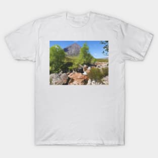 Buachaille Etive Mor , the Highlands of Scotland T-Shirt